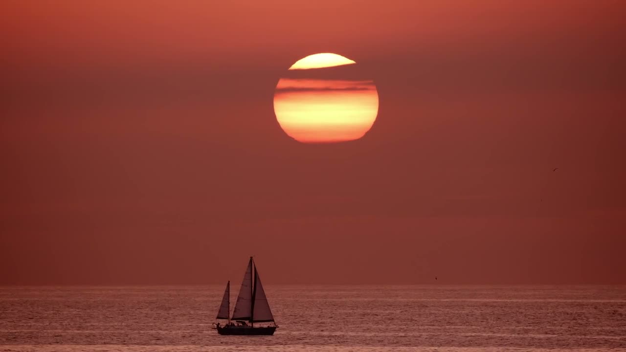 Atmósfera de atardecer